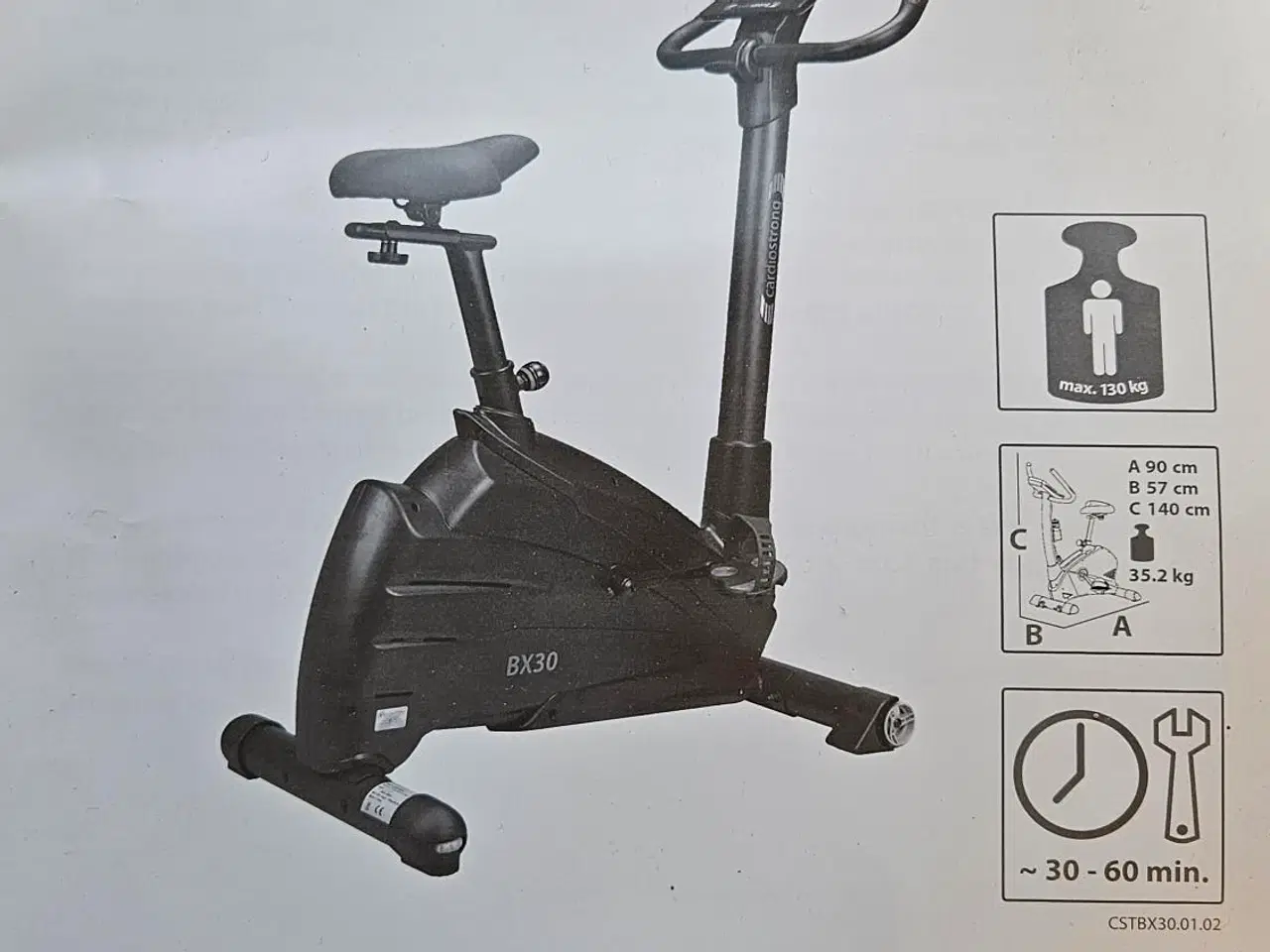 Billede 2 - Kvalitets motionscykel - kun brugt få gange