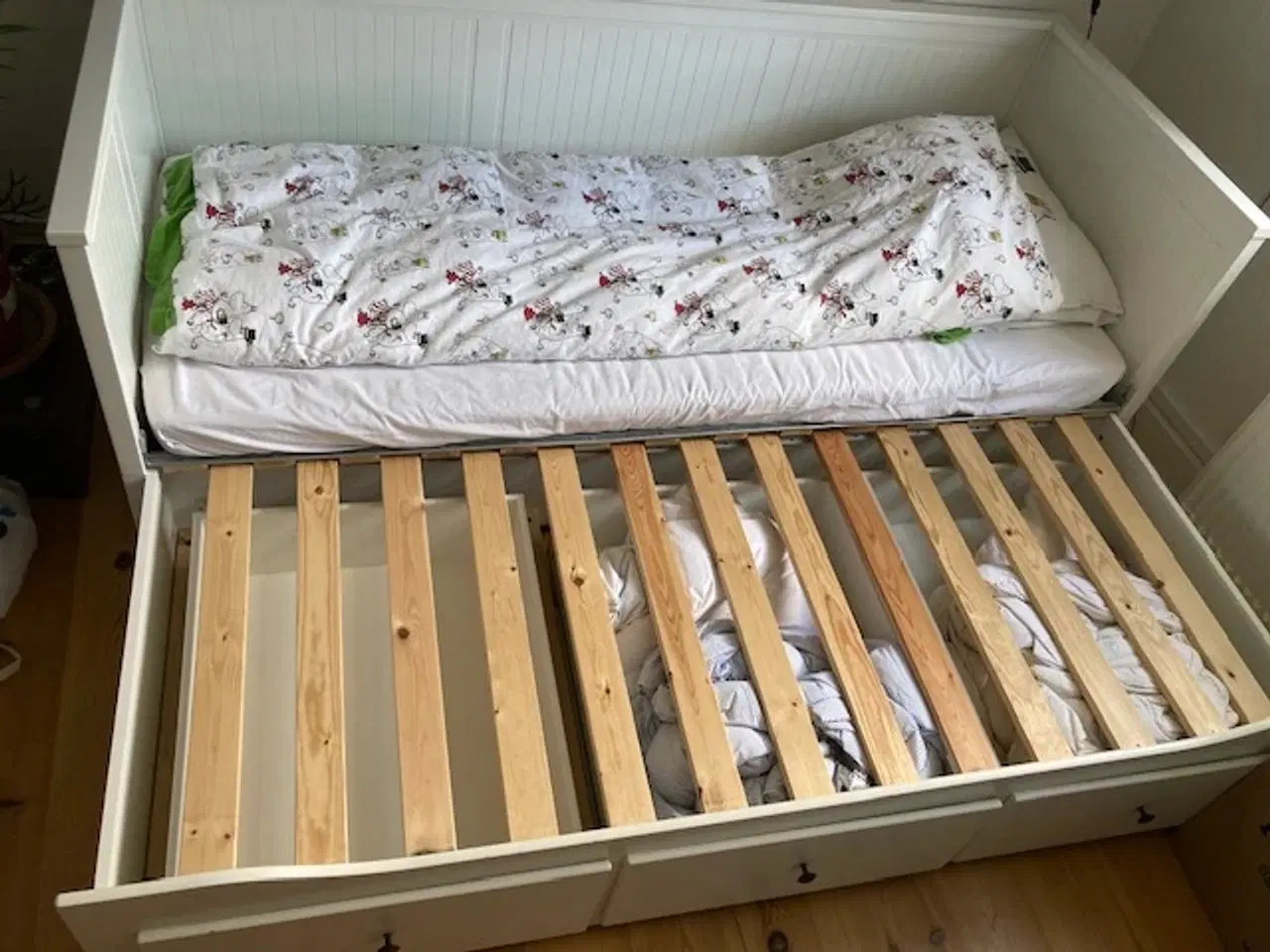 Billede 2 - UDTRÆKSSENG HEMNES MED NYE FRONTER