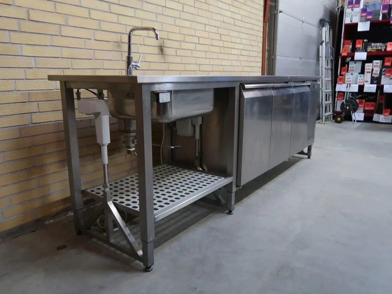 Billede 3 - Coldline TS17/1M-710 kølebord med hæve-/sænk