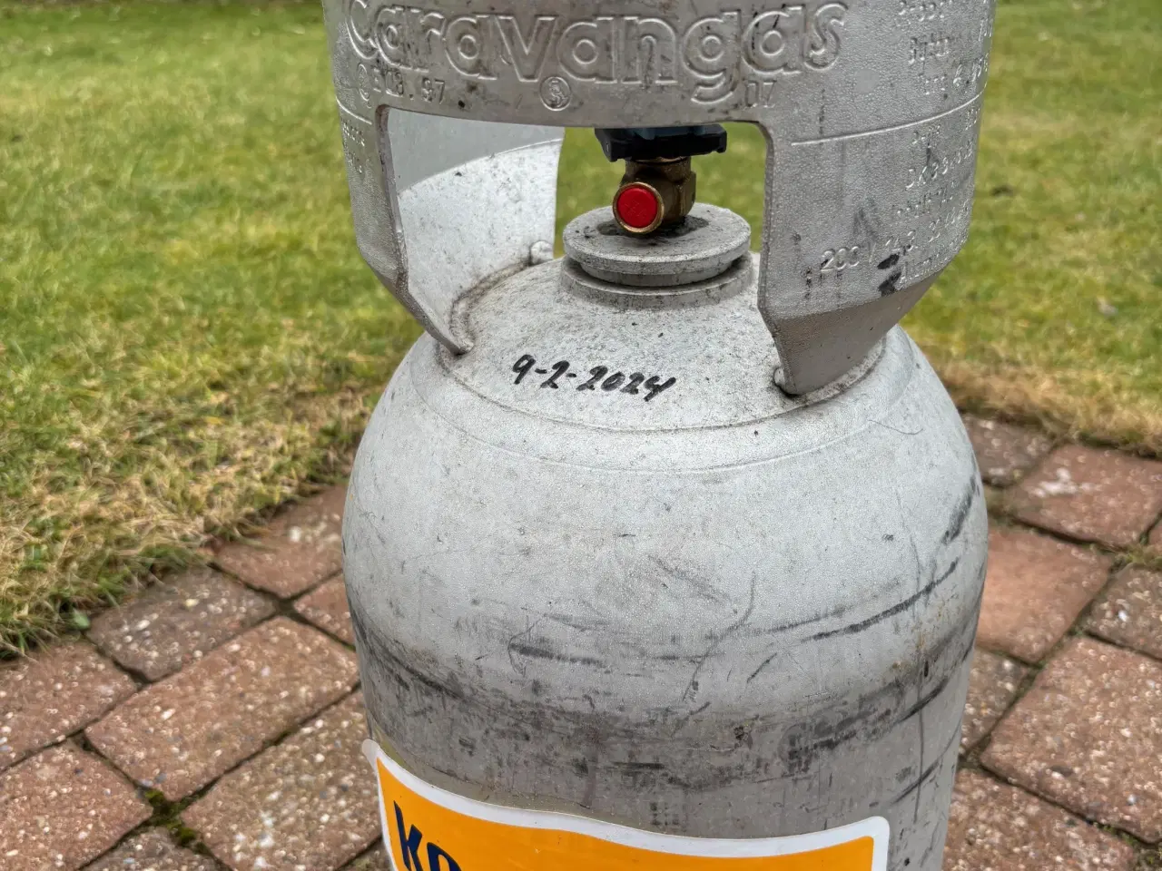 Billede 2 - 6kg Alu. Gasflaske