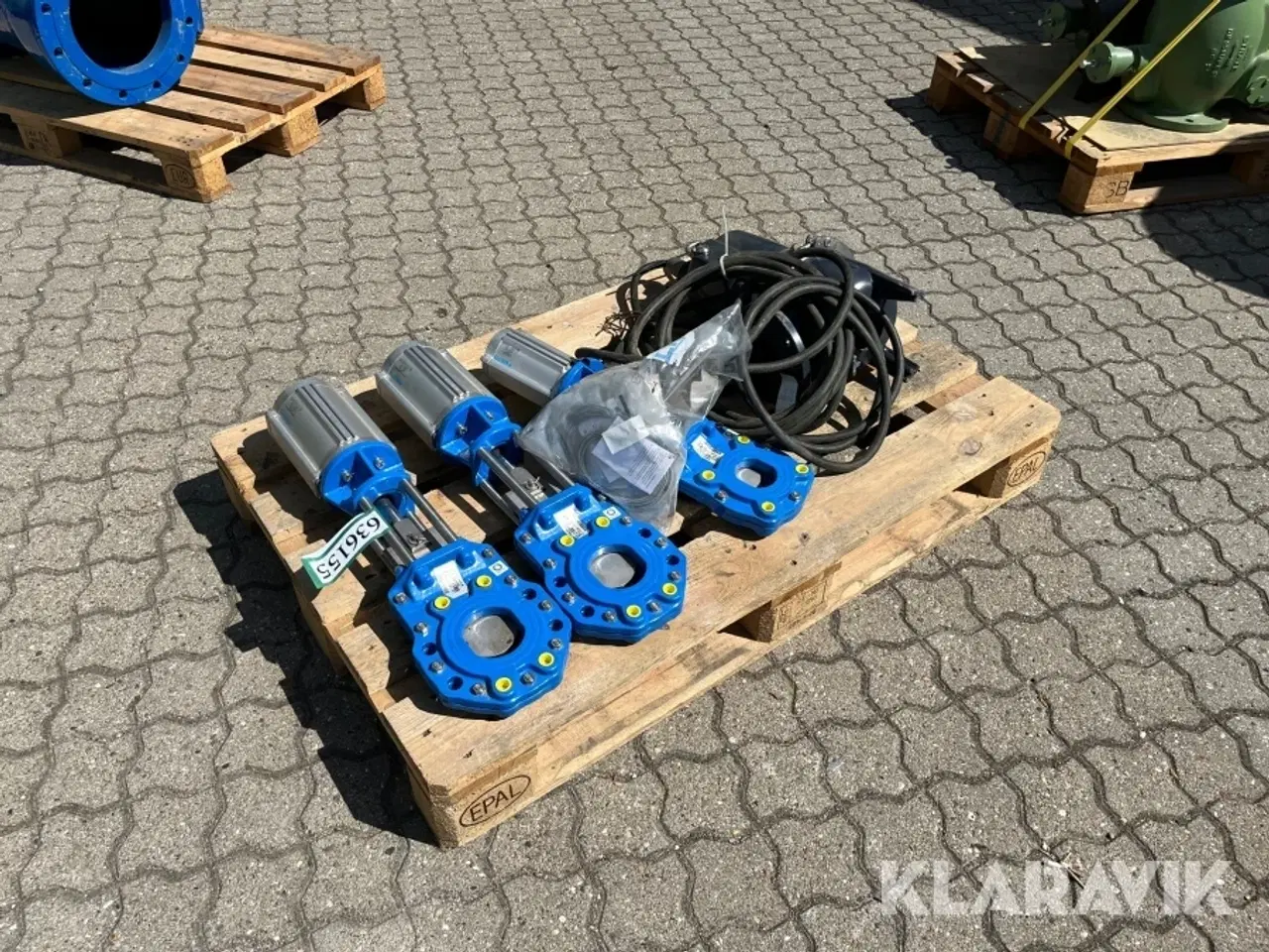 Billede 1 - Grinderpumpe med spadeventiler Grundfos / Erhard GmbH SLV.65.65,09.E.2.50B