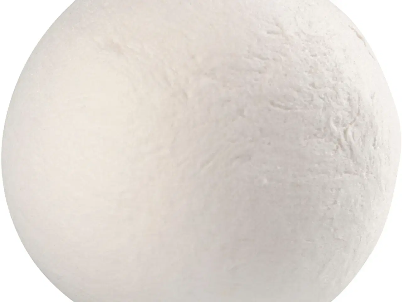 Billede 1 - Hvide vatkugler 50 mm - 4 stk. til kreative projekter