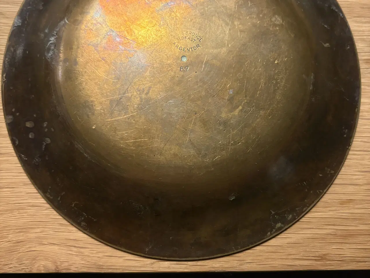 Billede 2 - Argentor bronze skål