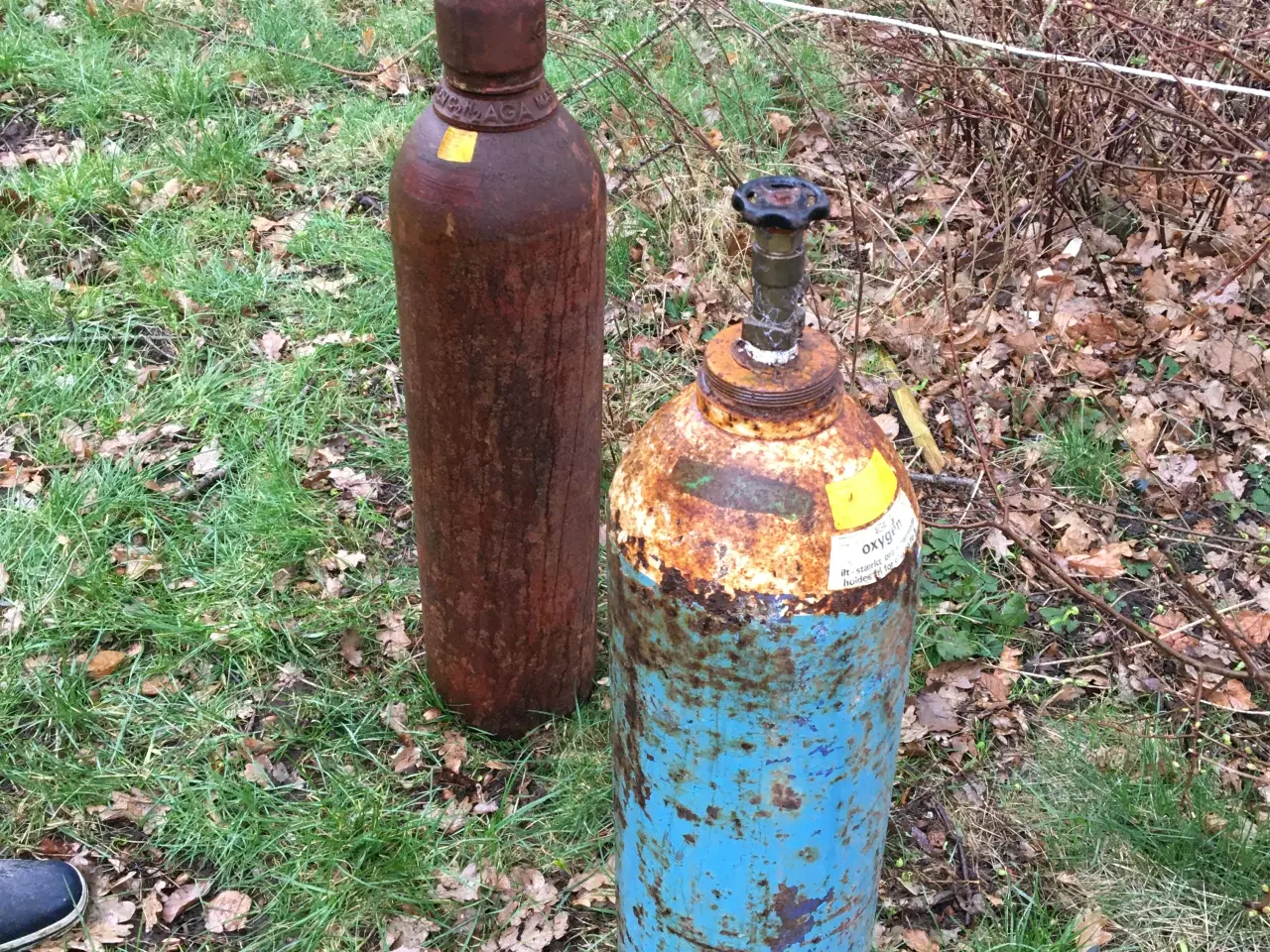 Billede 1 - Gas og ilt flaske 