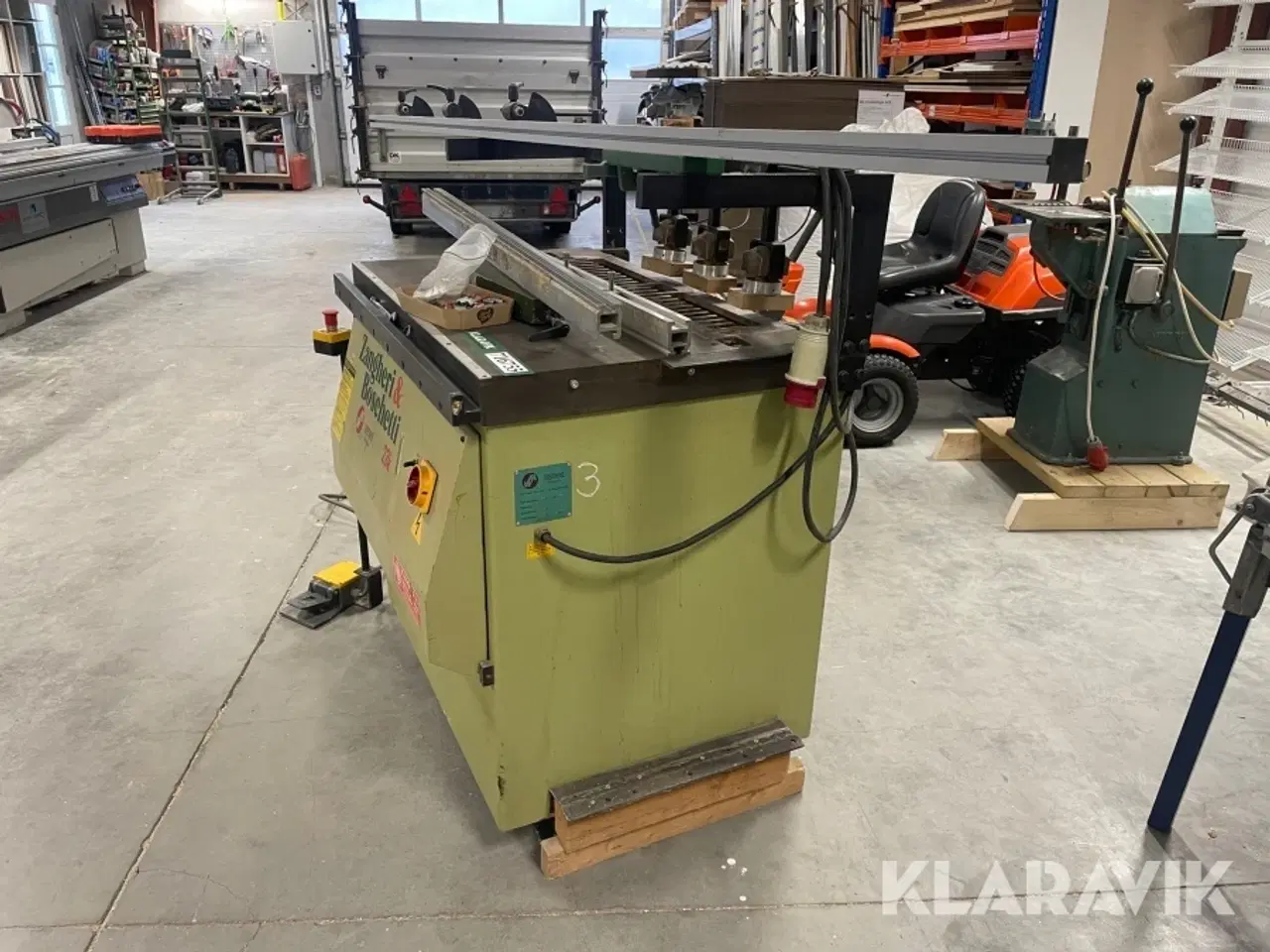 Billede 6 - Række dyvelboremaskine Zangheri & Boschetti Masterwood 23K