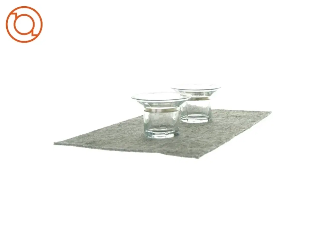 Billede 1 - Lysestager fra Gundsø (2 stk)