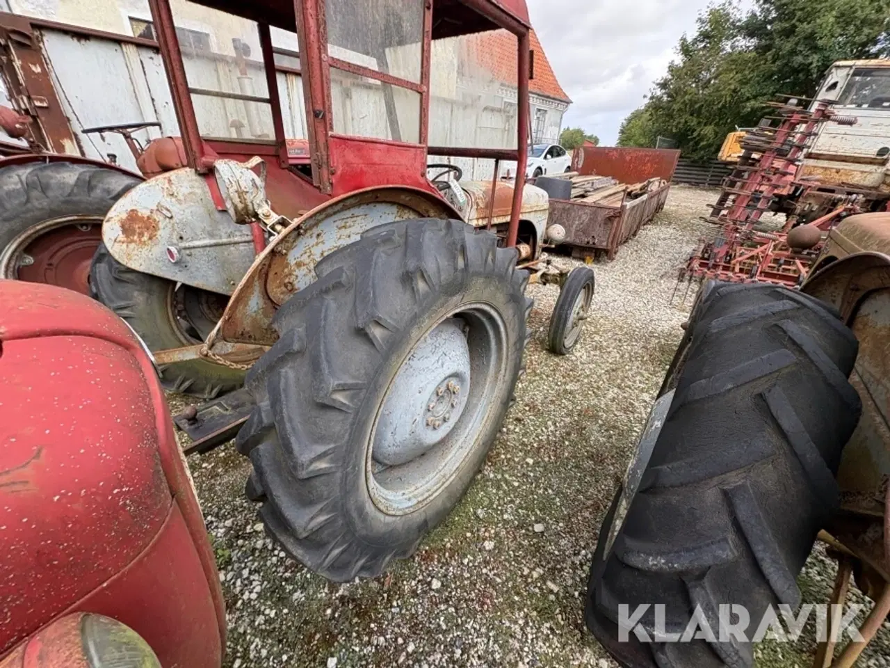 Billede 5 - Veterantraktor Massey-Ferguson
