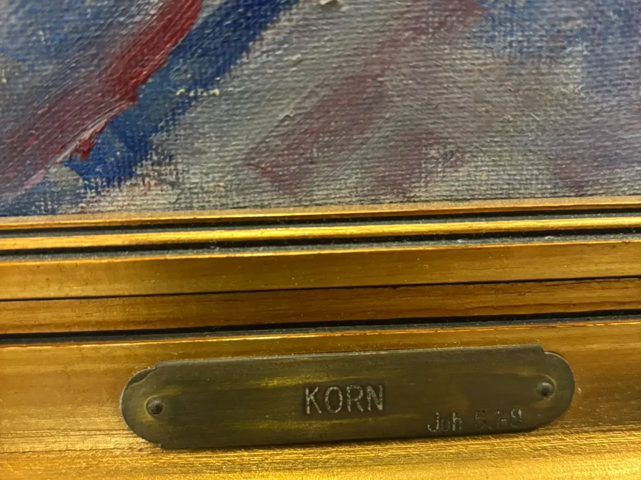 Billede 4 - 3 originale Korn-malerier med historie