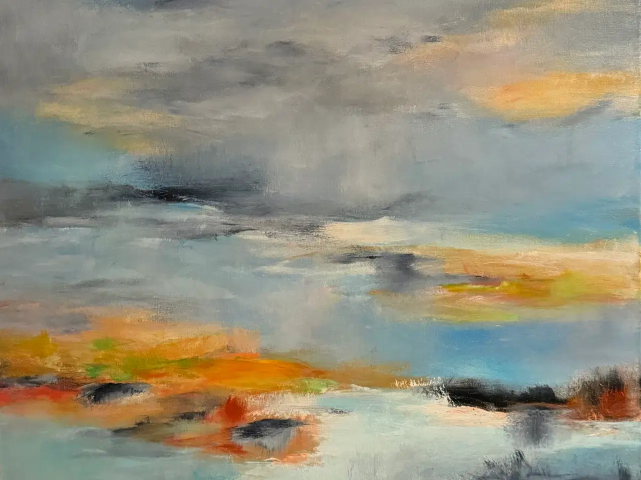 Billede 1 - Abstrakt 80x80