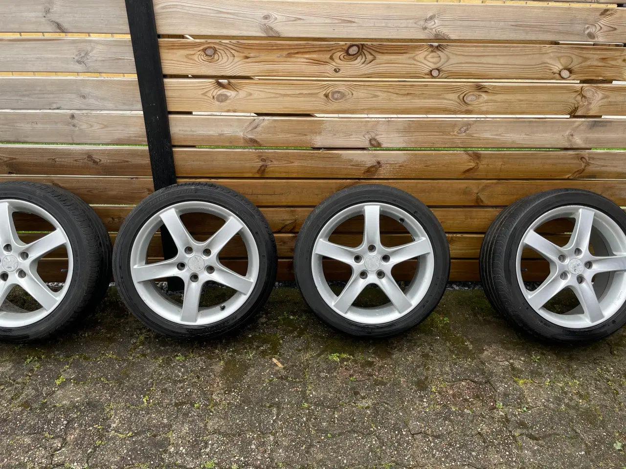 Billede 3 - Alufælge 17” 4 stk. (der skal nye dæk på) 