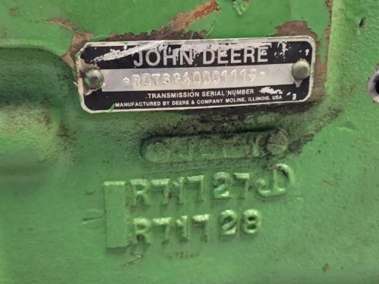 Billede 16 - John Deere 4040S Bagtøjhus AR94404
