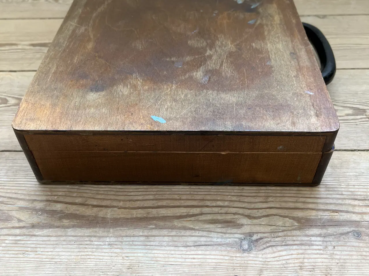 Billede 4 - Lille trækasse med patina