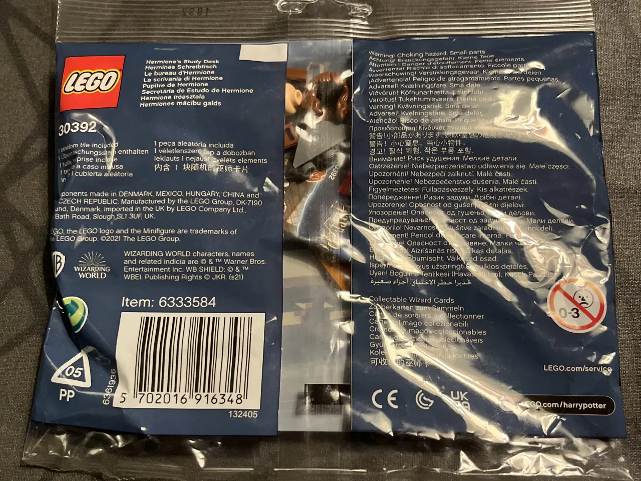 Billede 2 - LEGO Harry Potter Hermione’s Study Desk sæt polyba