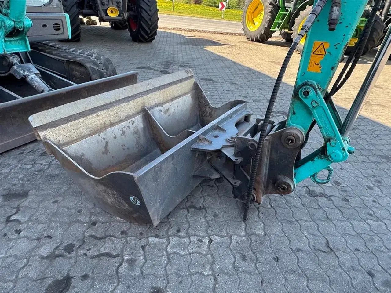 Billede 10 - Kobelco SK55 KUN 2100 TIMER OG MED SKOVLE!