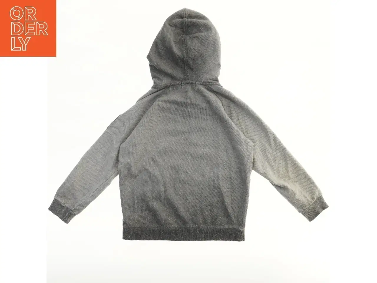 Billede 2 - Grå hættetrøje med lynlås fra Molo (str. 116)