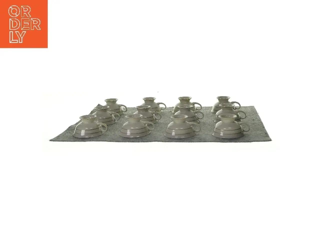 Billede 1 - Kopper (12 stk.) fra W.J.S (str. HØ: 6x10cm)