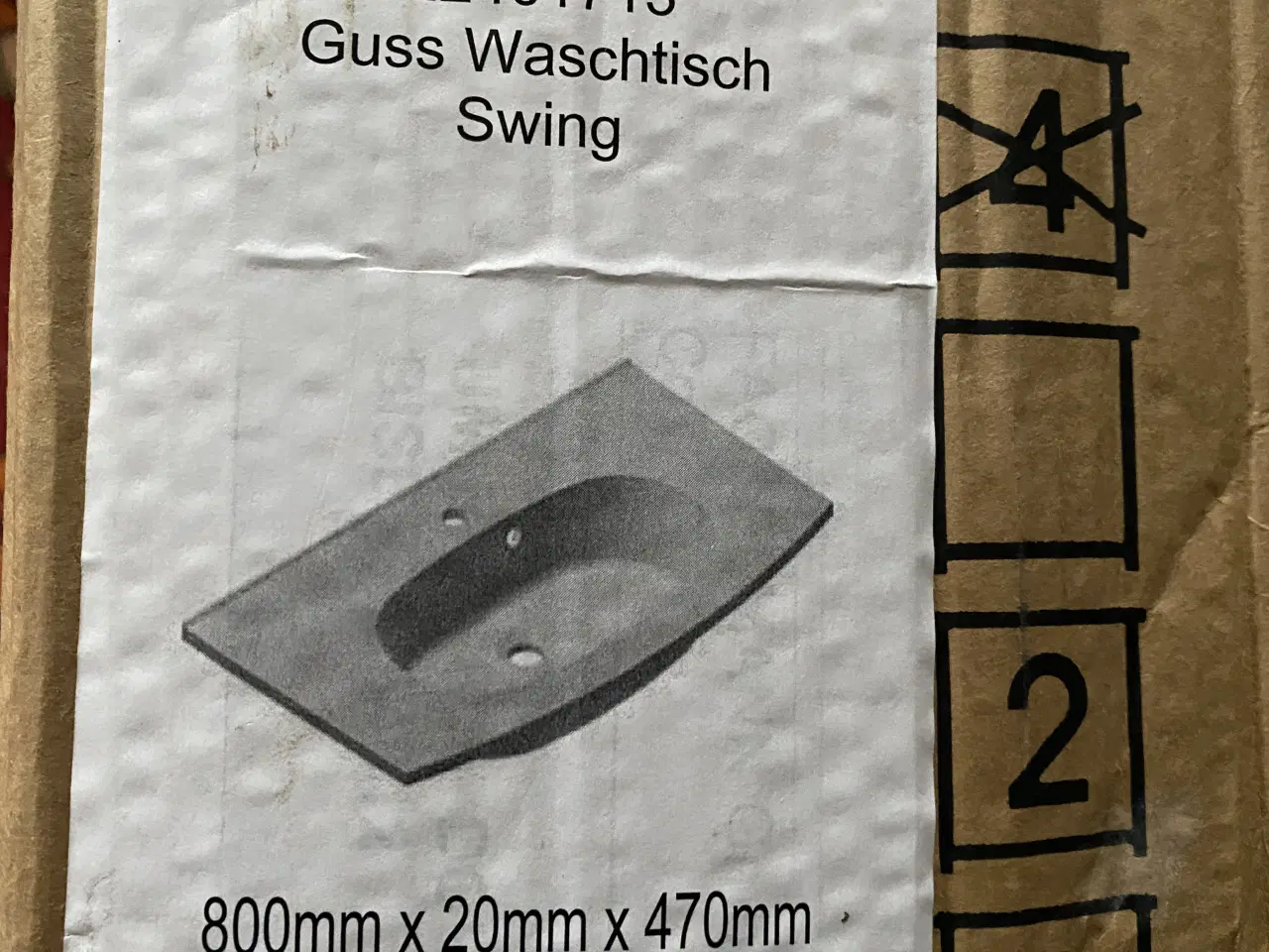 Billede 4 - Camargue hvid håndvask