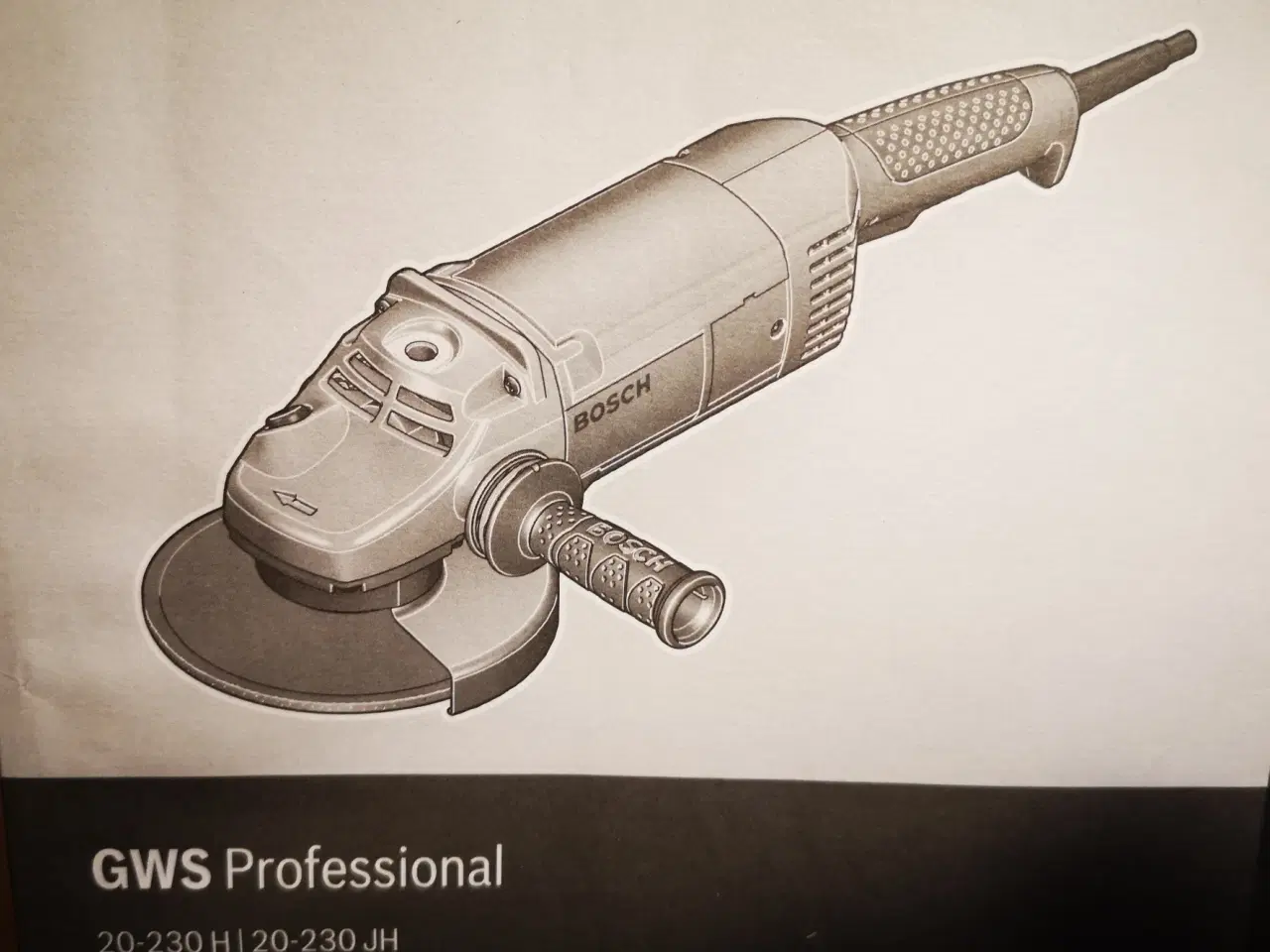 Billede 1 - Stor Bosch Vinkelsliber GWS Professional, 20-230H