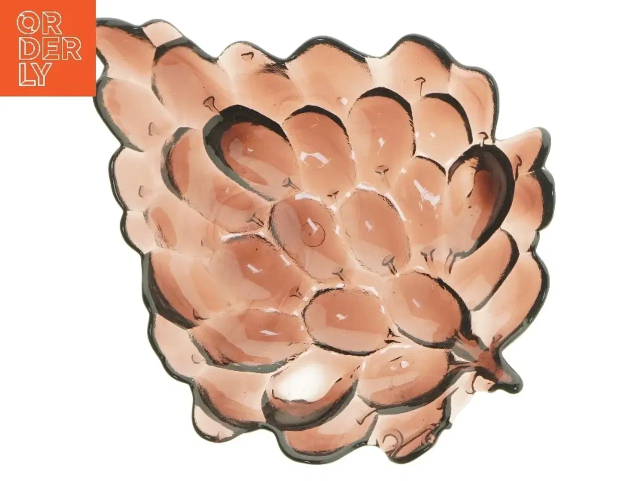 Billede 5 - Dekorativ glaspotte (str. Ø 29x Ø 25 cm)