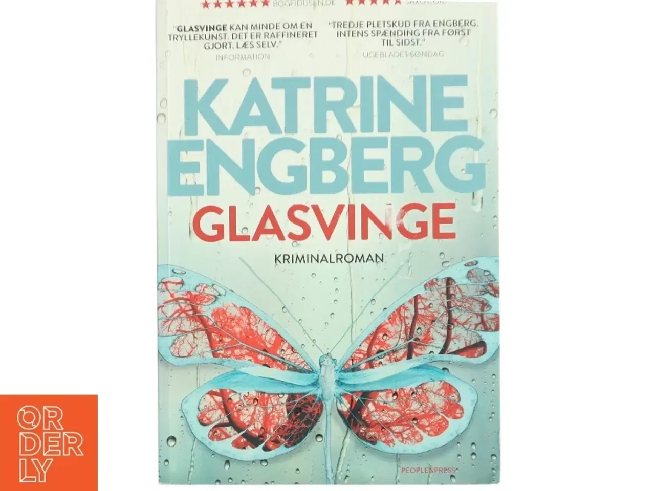Billede 1 - Glasvinge af Katrine Engberg fra People&#39;sPress