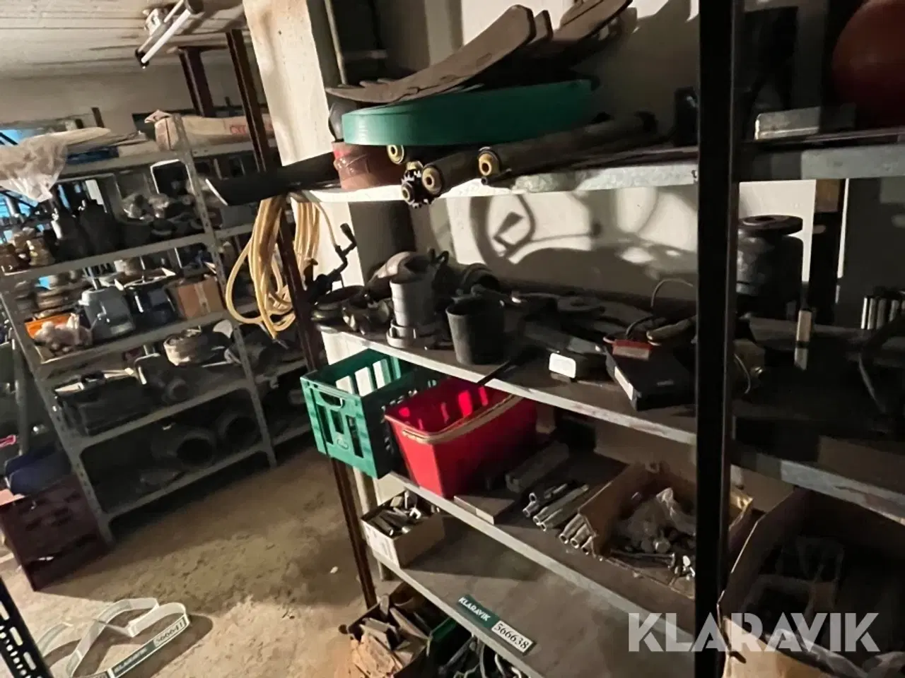 Billede 2 - Blandet lot ruller, kobling, værktøj og diverse andet