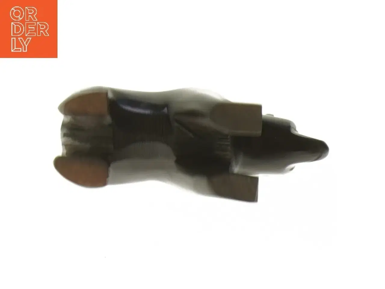 Billede 4 - Træfigur af bjørn, håndskåret (vintage) (str. 13x7,5 cm)