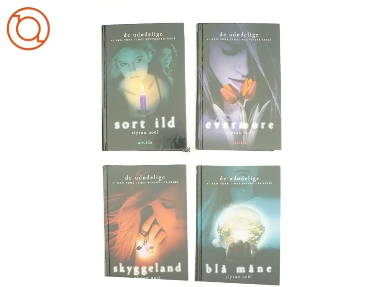 Billede 2 - Sort ild af Alyson Noël (ialt 4 bøger)