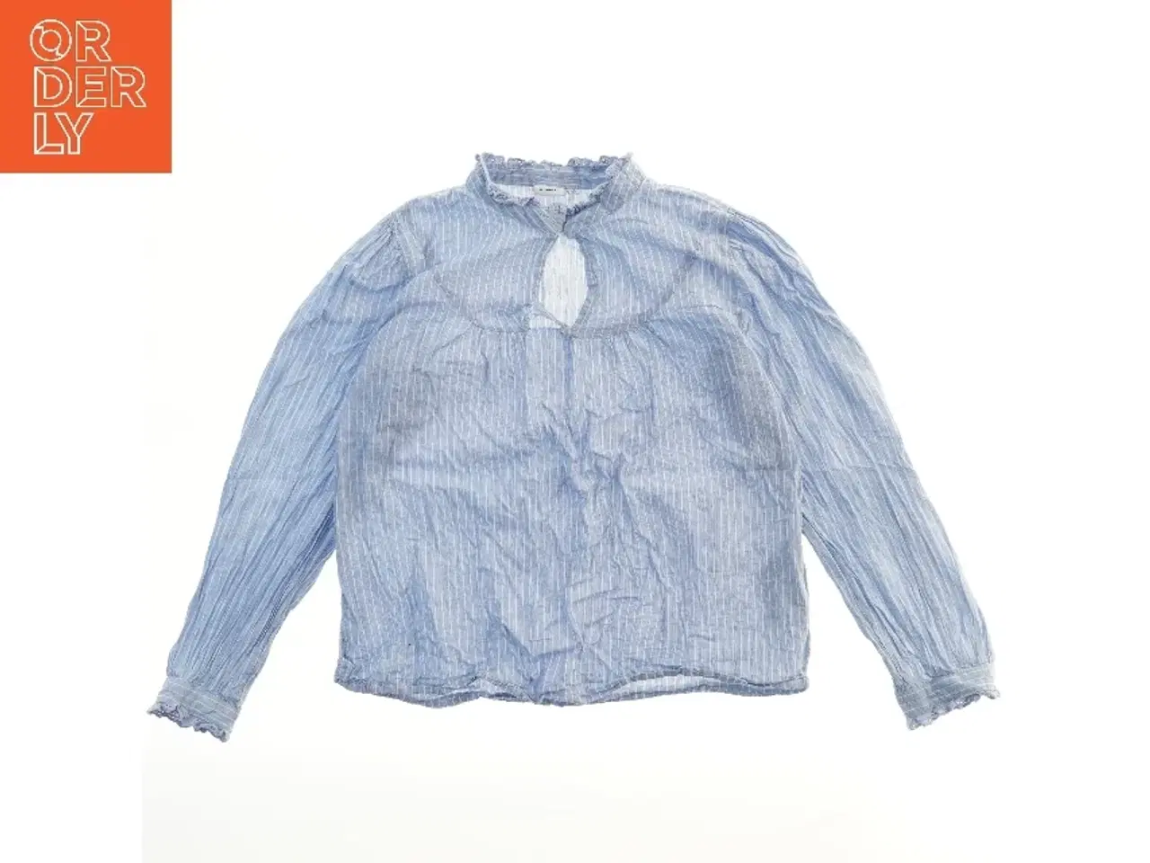 Billede 1 - Blå stribet bluse fra Name It (str. 152)