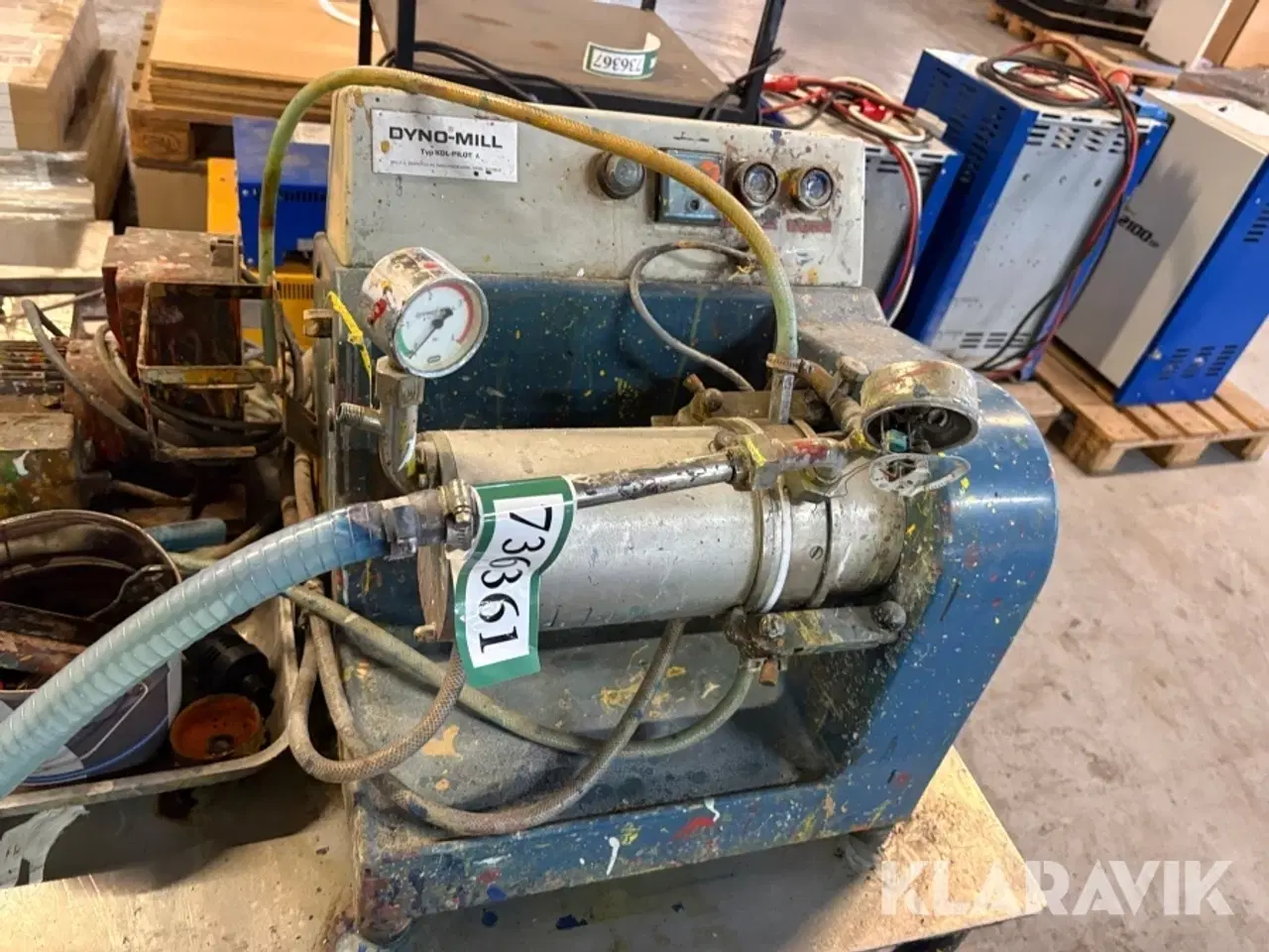 Billede 5 - Pumpe til maling Dyno-mill KDL-PILOT A