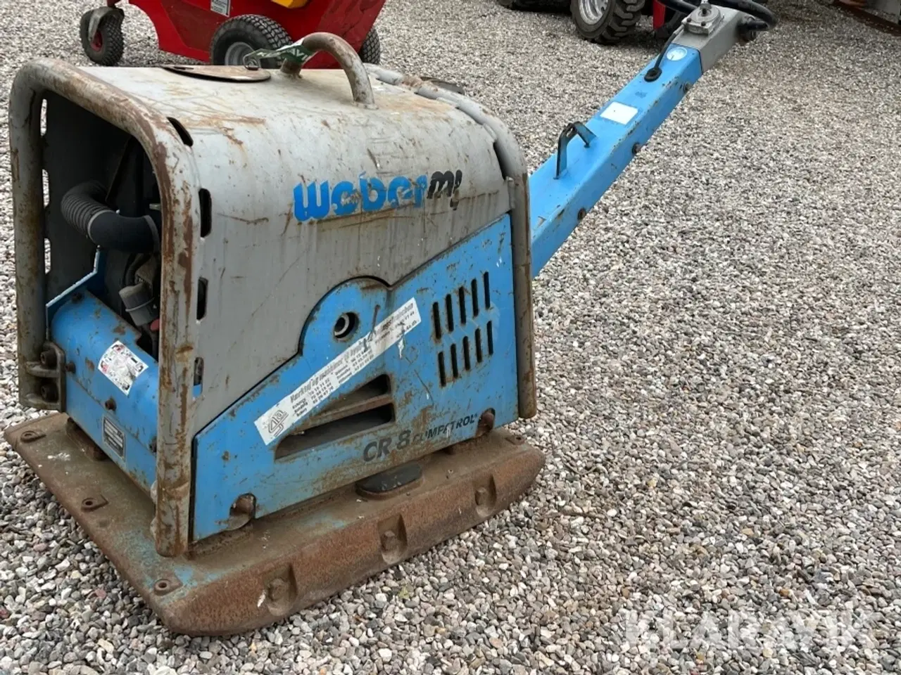 Billede 3 - Pladevibrator WEBER MT CR 8  CCD COMPATROL med COMPATROL
