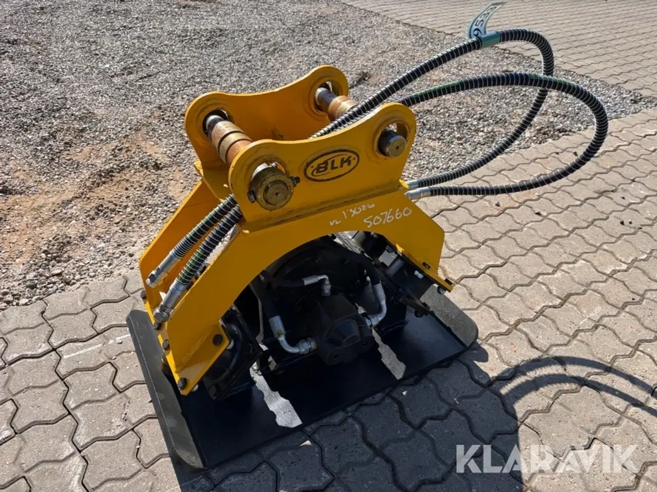 Billede 1 - Pladevibrator BLK Rammer 04 300 kg