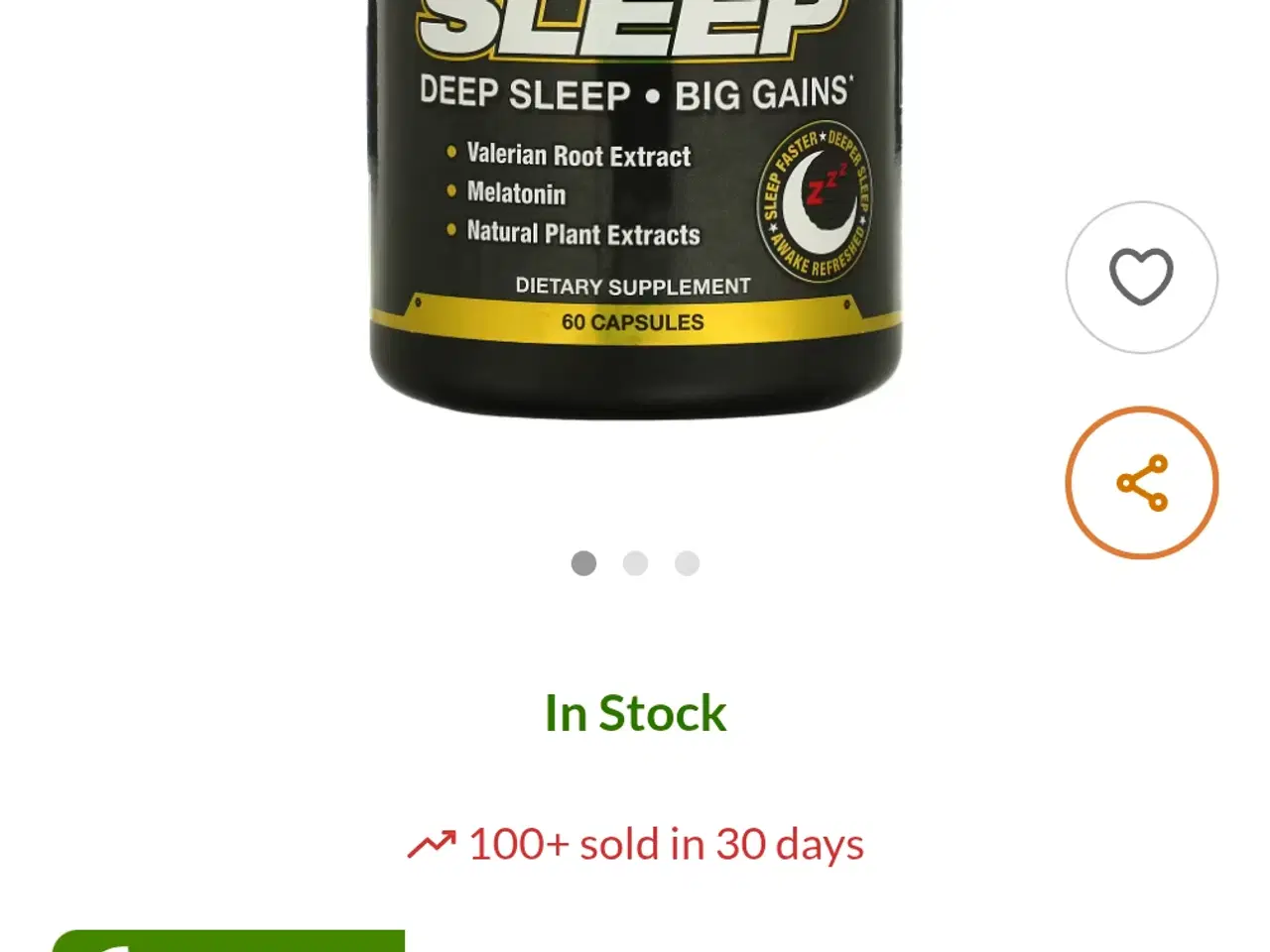 Billede 1 - Søvn kosttilskud 