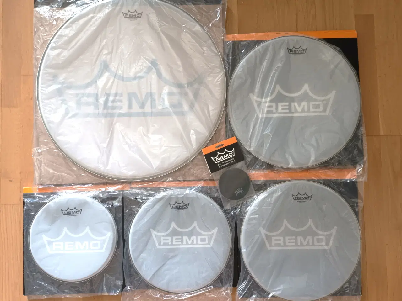 Billede 1 - Remo Silent Stroke Mesh Head Kit + Falam Slam Pad 
