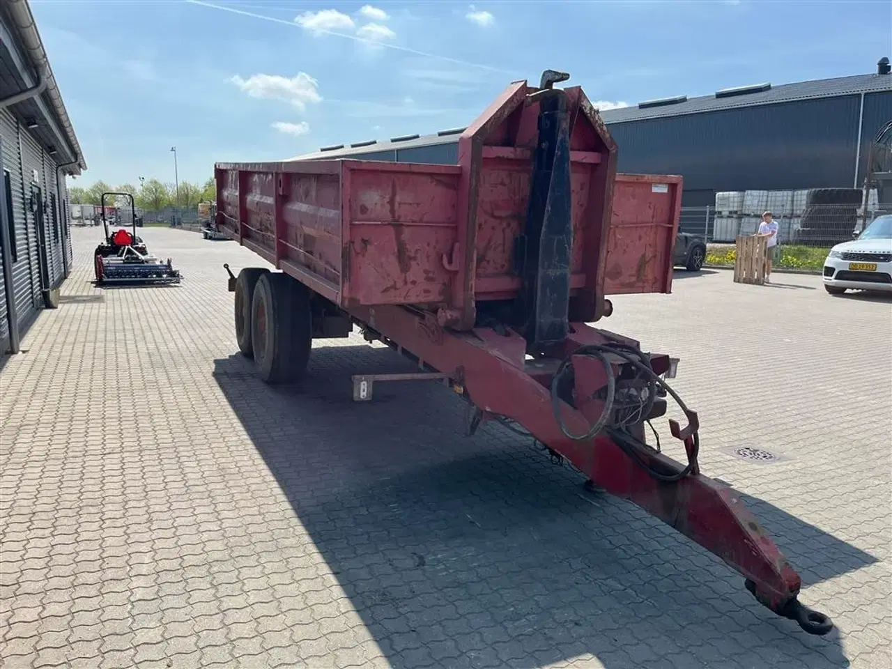 Billede 9 - Holsø HCV170 Kroghejsvogn Incl container