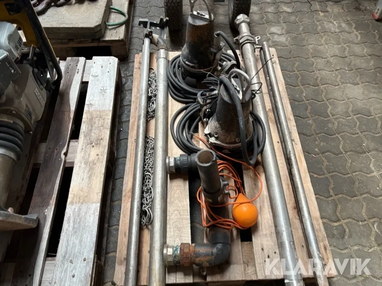 Billede 4 - Komplet pumpeinstallation til spildevand Grunfos