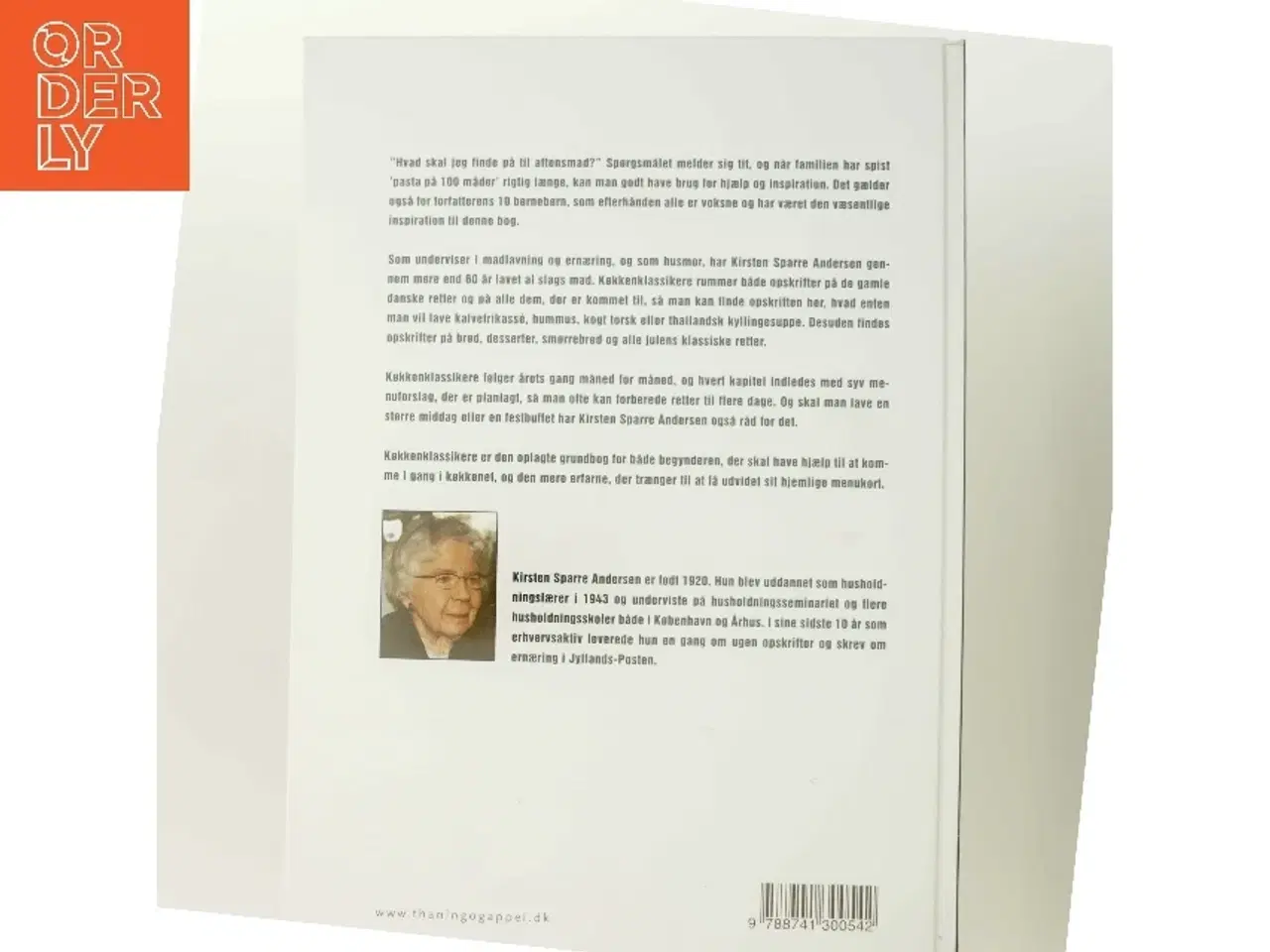 Billede 3 - Køkkenklassikere : god mad til alle tider af Kirsten Sparre Andersen (f. 1920) (Bog)
