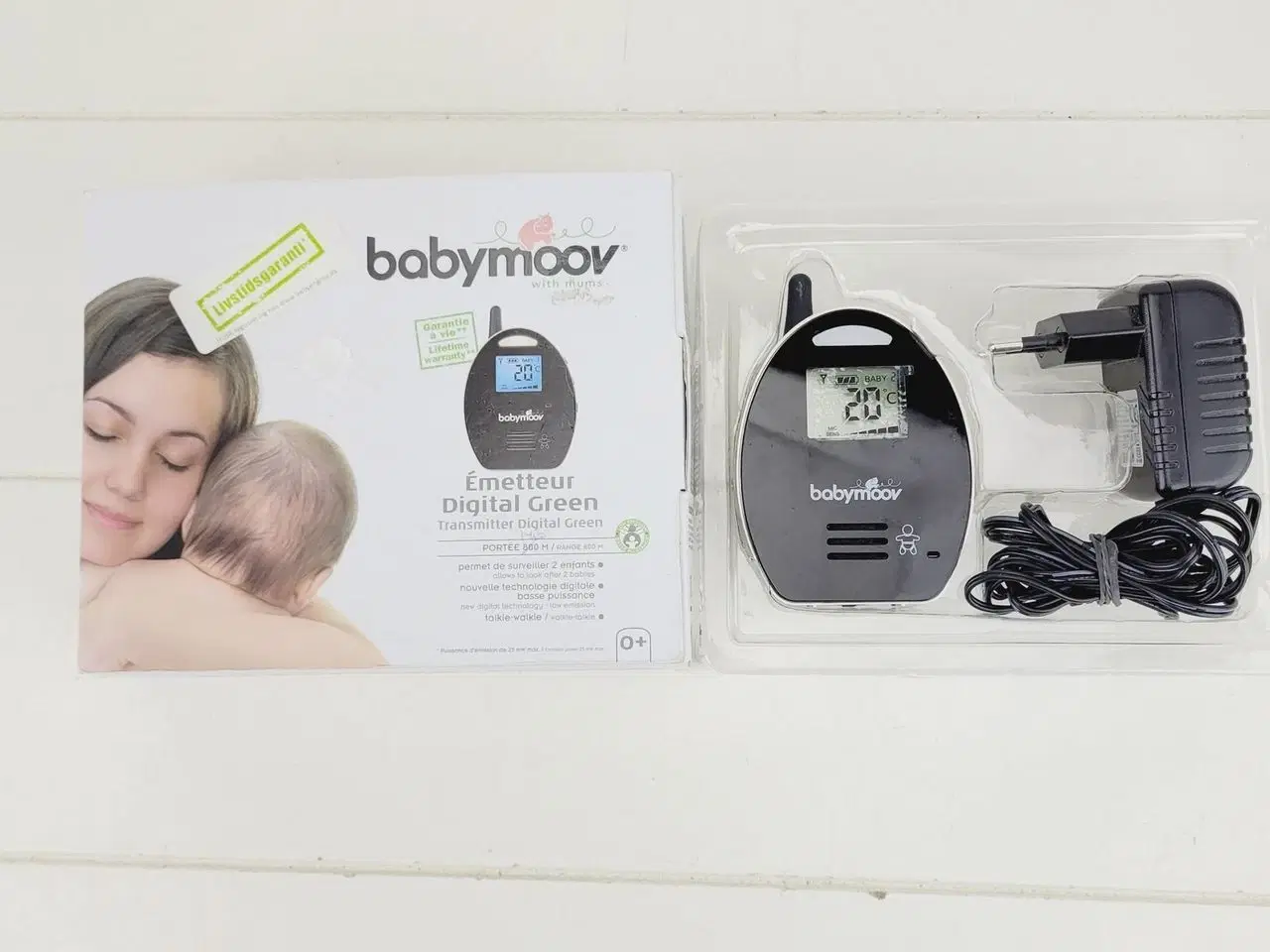 Billede 5 - Ekstra Babyenhed til BabyMoov Digital Green Alarm