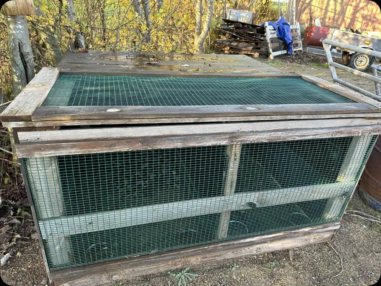 Billede 2 - Kaninbur/løbegård