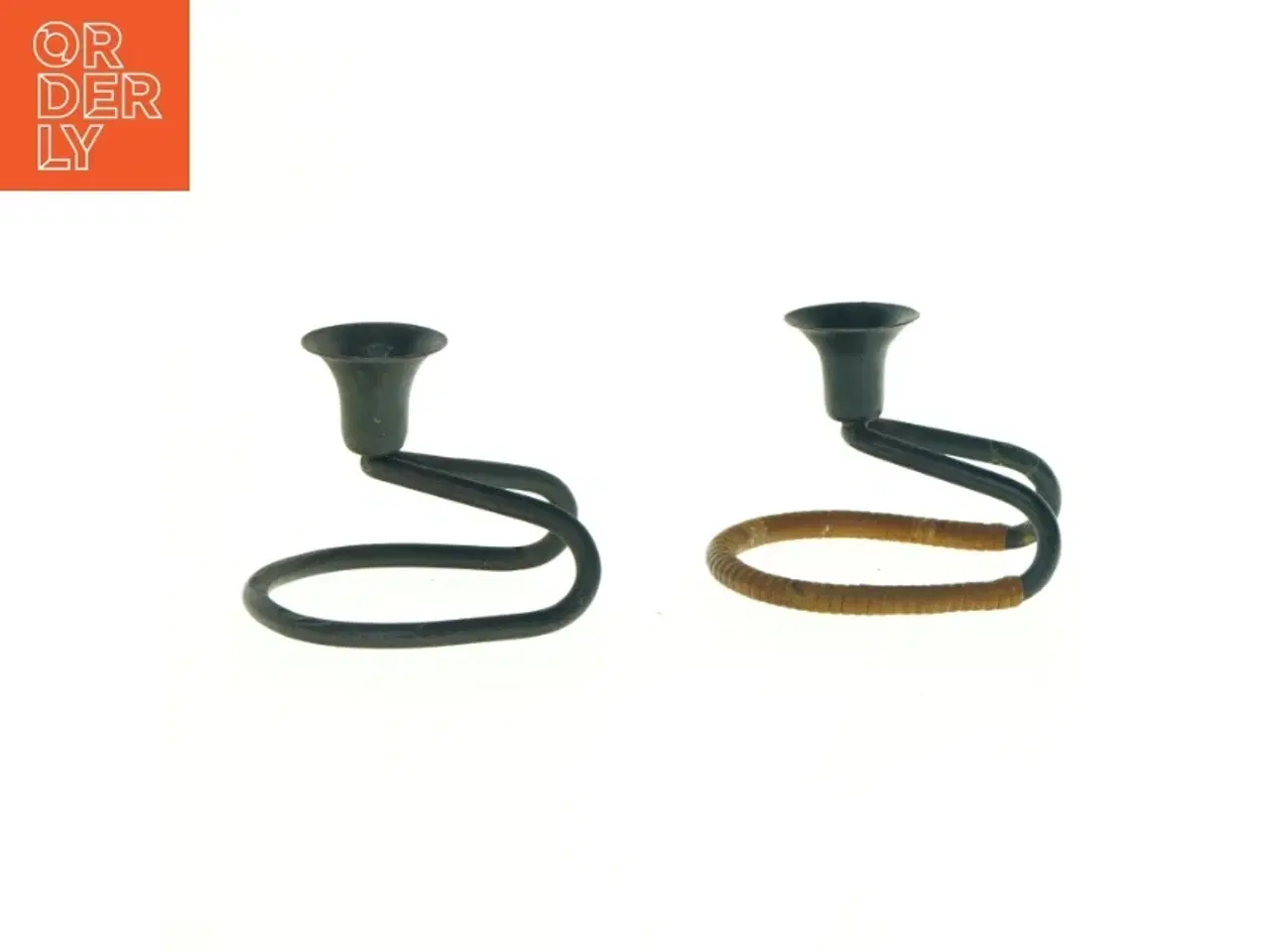 Billede 1 - Lysestager (str. 7 x 5,5 cm)