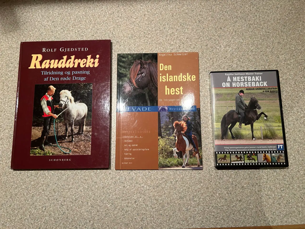 Billede 1 - 2 hestebøger og 1 DVD