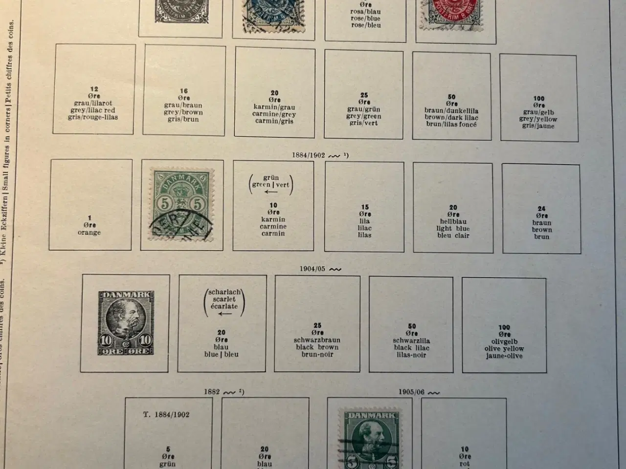 Billede 3 - Frimærkesamling Skandinavien.