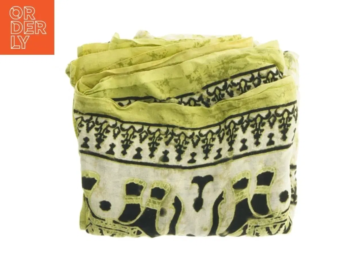 Billede 1 - Gult tekstil (str. 200x100 cm)