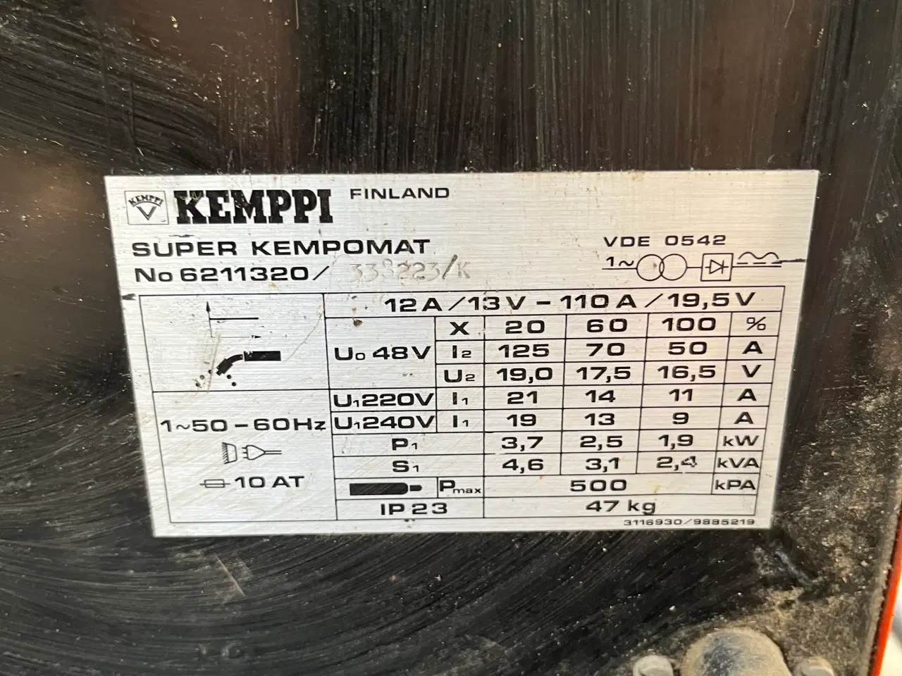 Billede 3 - Kemppi CO2 svejser 