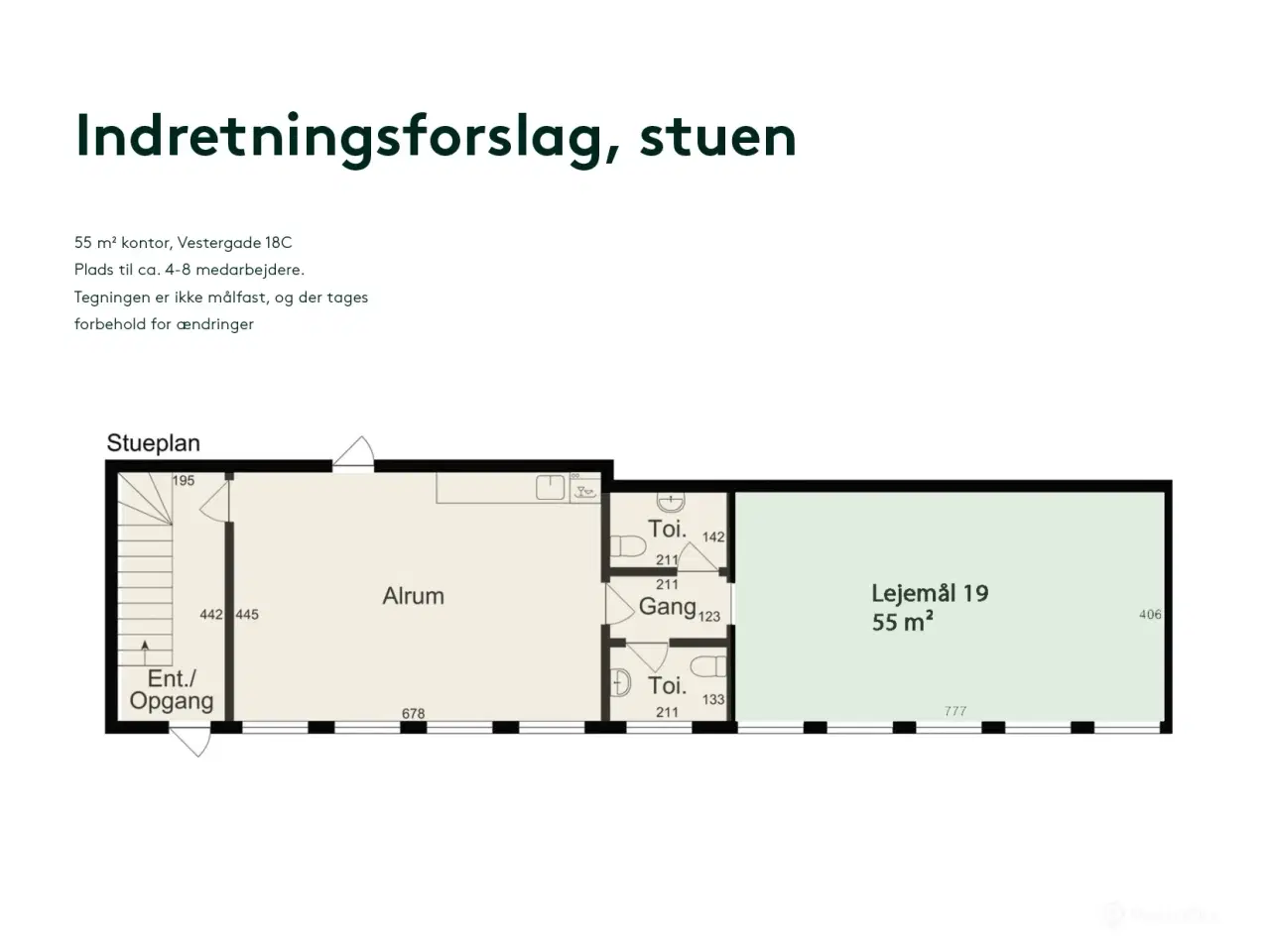 Billede 7 - Kontorer i historisk ejendom i Københavns hyggelige og livlige Latinerkvarter.