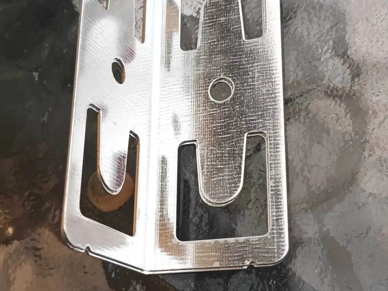 Billede 3 - Hjørnereol i stål