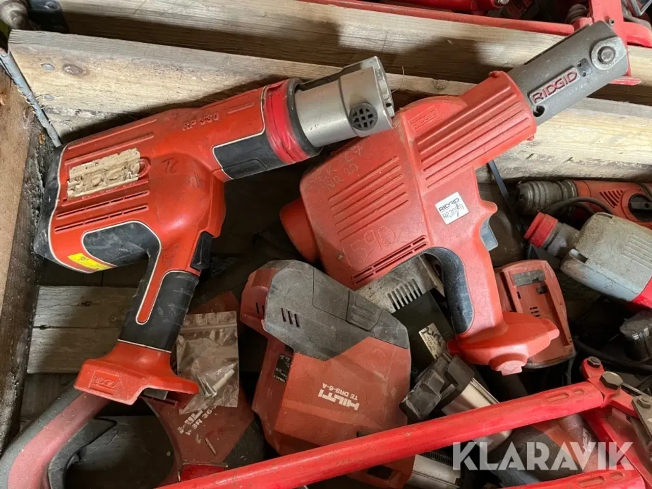 Billede 6 - Håndværktøj Hilti/Milwaukee/Rems - 1 palle