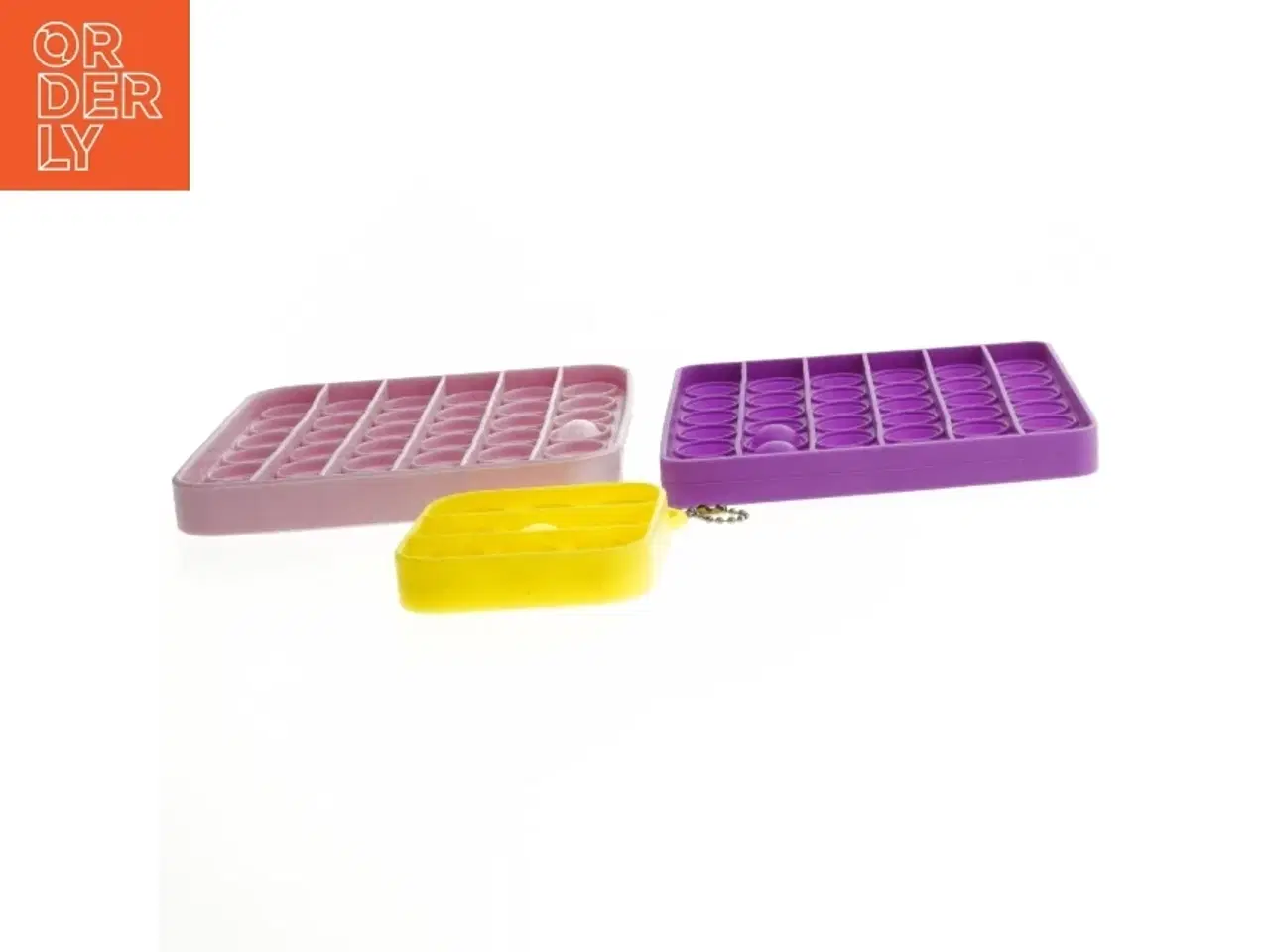 Billede 2 - Fidget pop legetøj i sæt (str. 13 x 12. cm. og. 6 x 6 cm)