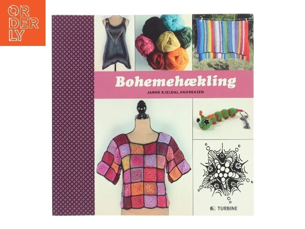 Billede 1 - Bohemehækling af Janne Kjeldal Andreasen (Bog)