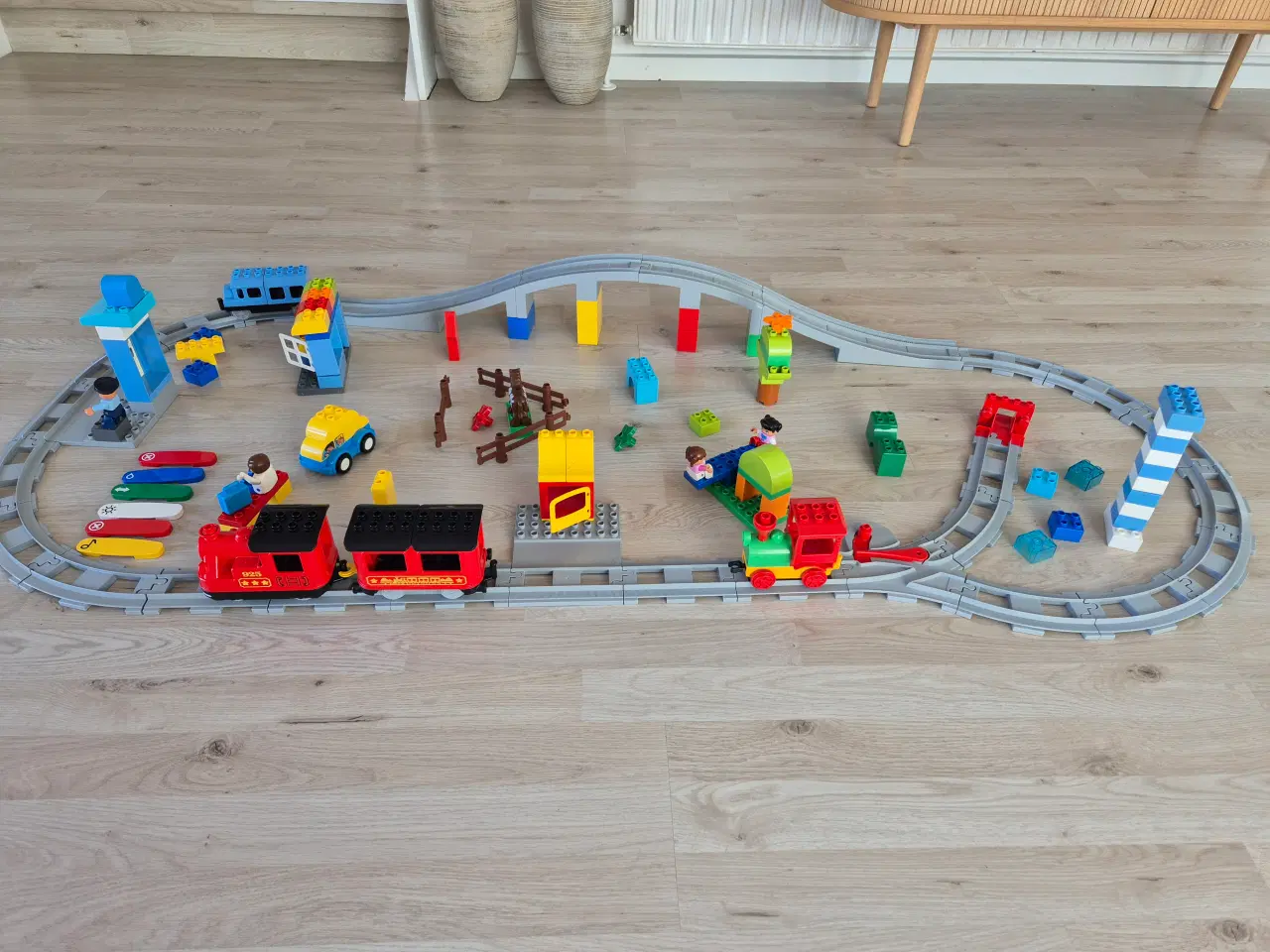 Billede 2 - Duplo Smart Elektrisk Togbane, Damptog, 