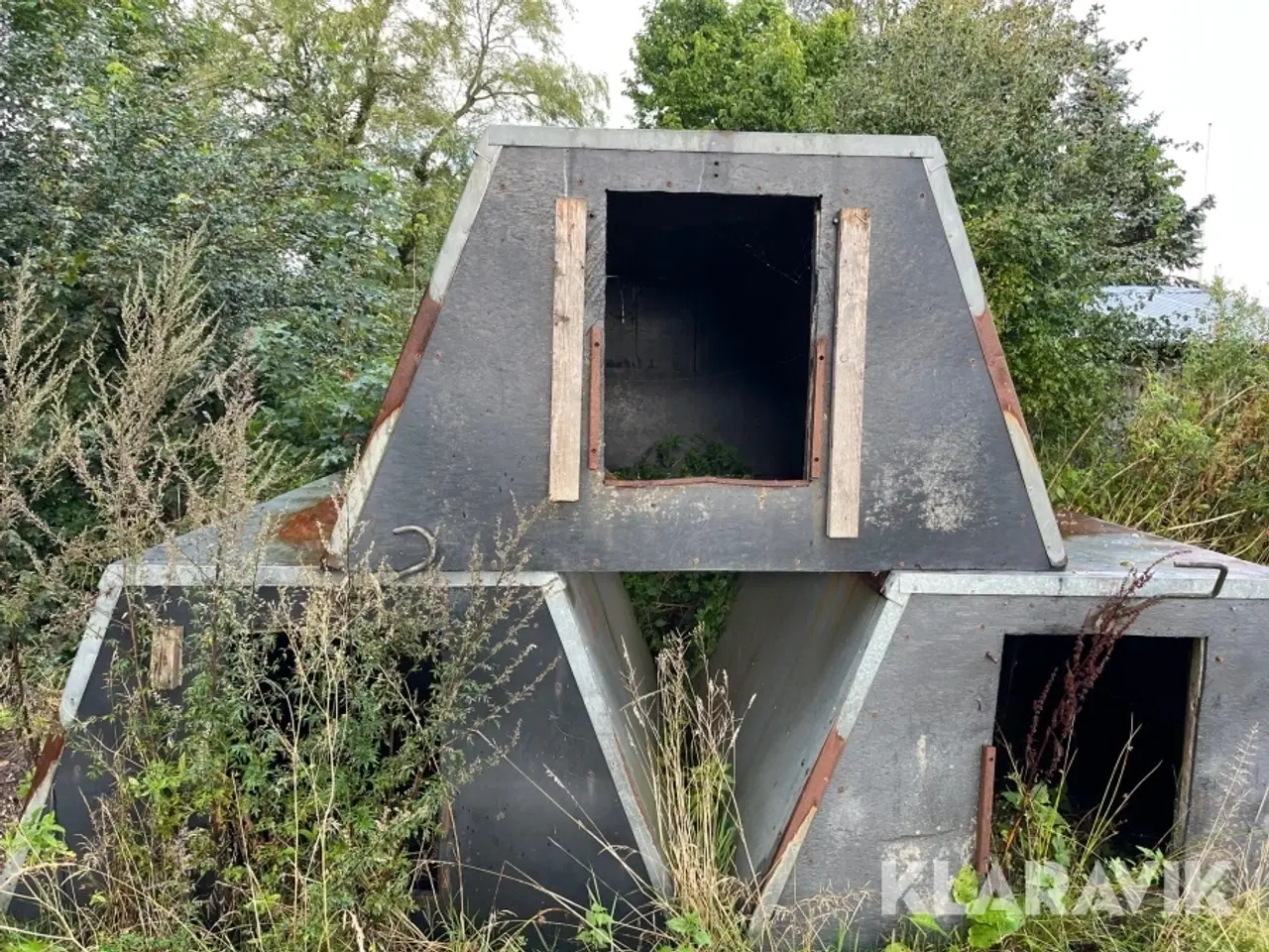 Billede 2 - Grise hytter 3 styk